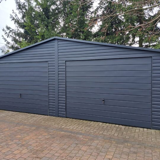 Garaż Premium  8x5 grafit